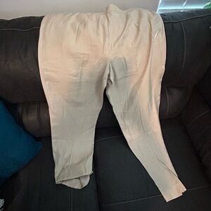 Anne Klein Cream Trousers